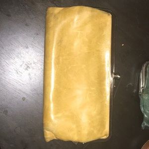 Mustard Yellow Lauren Hobo Wallet
